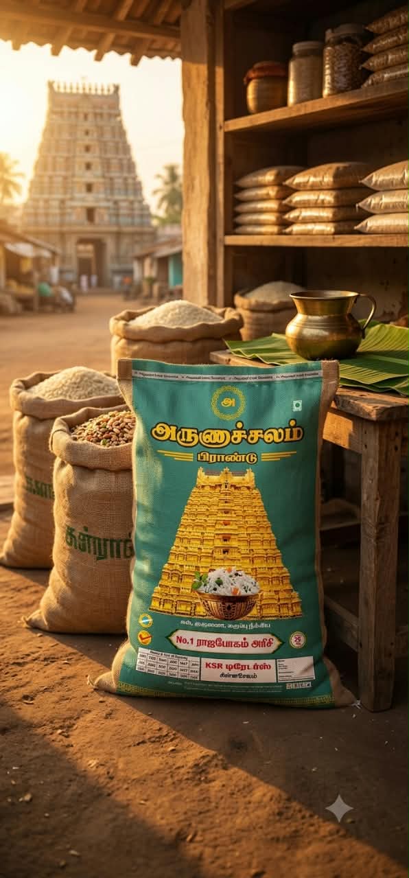 Arunachalam Brand rice pack